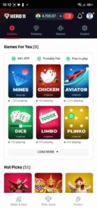 🏆 Hero APK Download Fantasy Cricket, Casino Games & ₹110 Bonus